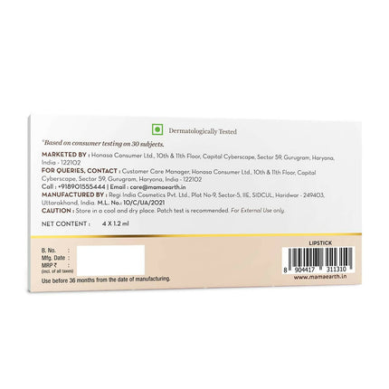 Mamaearth Feather Light Liquid Matte Mini Lipsticks Combo - Limited Time Offer