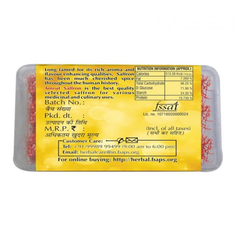 Baps Amrut Saffron
