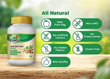 Zandu Ayush Kwath Tablets Immunity Booster Kadha