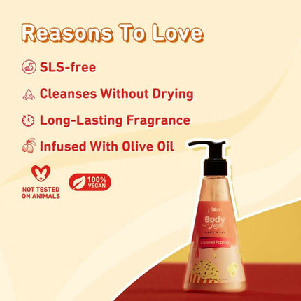 Plum BodyLovin' Caramel Popcorn Body Wash