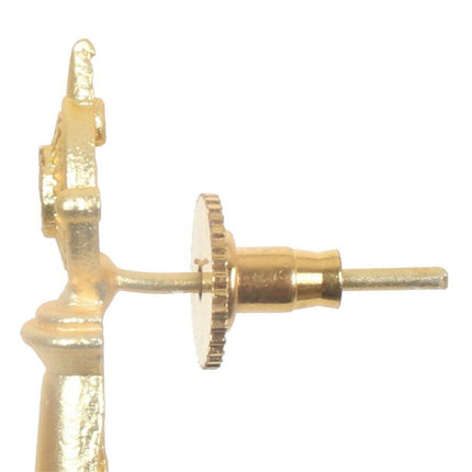 Joban Fashion Women Matte Gold Brass Earrings