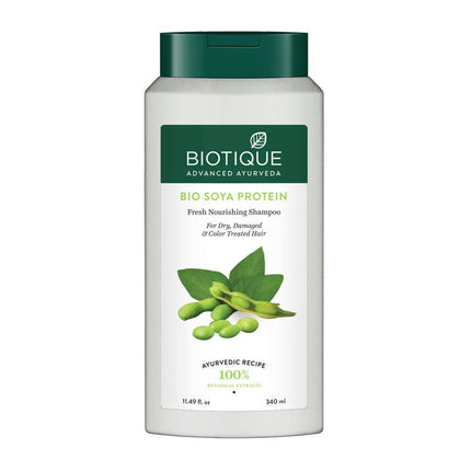 Biotique Advanced Ayurveda Bio Soya Protein Fresh Nourishing Shampoo