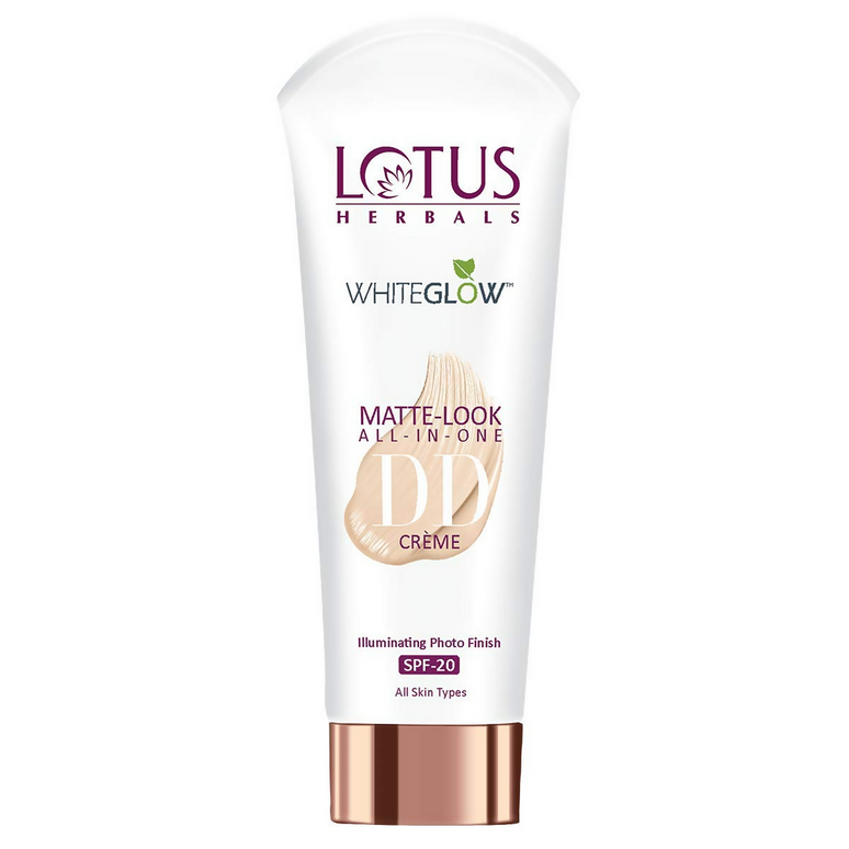 Lotus Herbals Whiteglow Matte Cream Look All In One DD Crame Spf 20