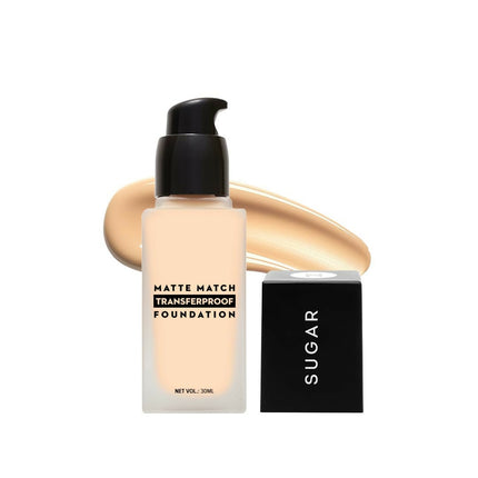 Sugar Cosmetics Matte Match Transferproof Foundation - 37 Freddo