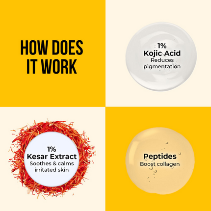 Dr. Sheth's Kesar & Kojic Acid Lip Balm