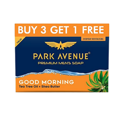Park Avenue Premium Men’s Soap Good Morning Tea Tree Oil + Shea Butter