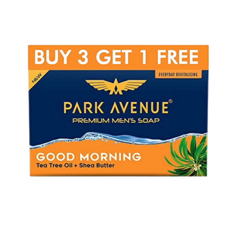 Park Avenue Premium Men’s Soap Good Morning Tea Tree Oil + Shea Butter