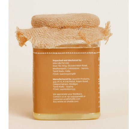 Isha Life Pure A2 Desi Cow Ghee | Made Traditionally from Curd | Made from Grass-fed Free Grazing Desi Cows' Milk