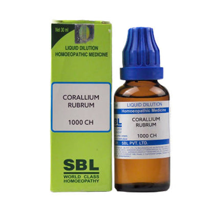 SBL Homeopathy Corallium Rubrum Dilution