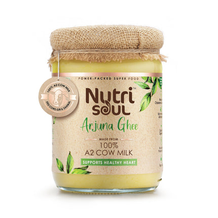Nutrisoul Arjuna Ghee | Traditional Curd Churned | Pure and Natural Desi Ghee