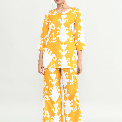 Joban Fashion Beautiful Yellow Cotton Cod Set