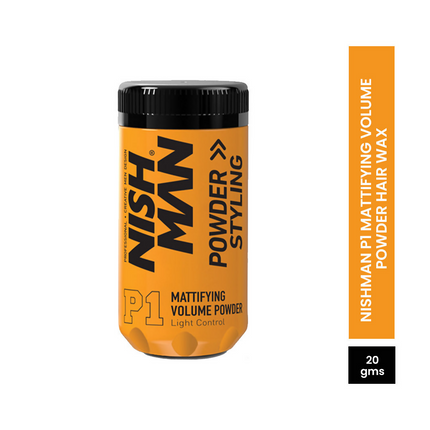NishMan Mattifying P1 Volume Powder Hair Wax
