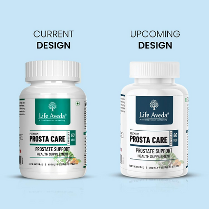 Life Aveda 100% Natural Ayurvedic Premium Prosta Care Capsule For Men's