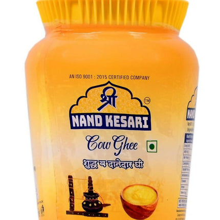 Shri Nand Kesari Pure Cow Desi Ghee | Churned From Curd | Cow Ghee Pure, Healthy & Natural