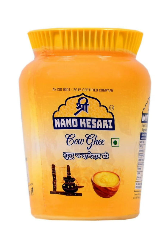 Shri Nand Kesari Pure Cow Desi Ghee | Churned From Curd | Cow Ghee Pure, Healthy & Natural