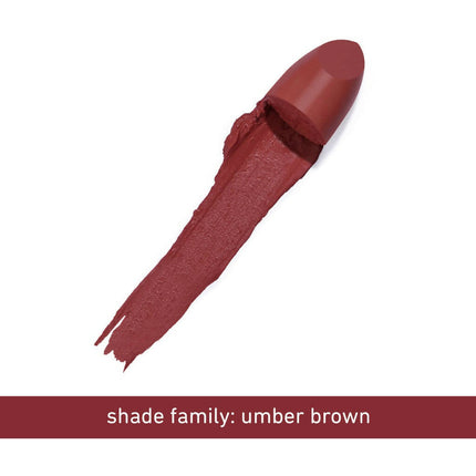 Plum Butter Crème Matte Lipstick Brownie Points - 129 (Umber Brown)