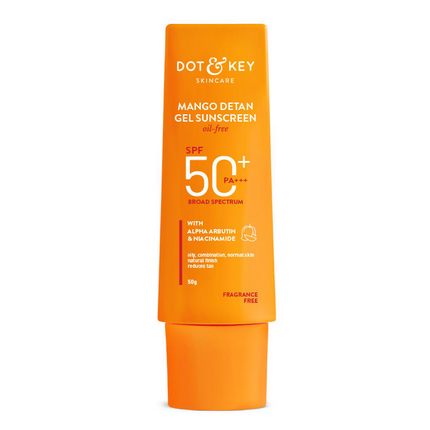 Dot & Key Mango Detan Oil-Free Sunscreen Gel SPF 50+ PA+++