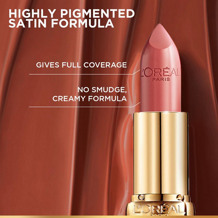 L'Oreal Paris Color Riche Satin Lipstick - 30 Beige A Nu