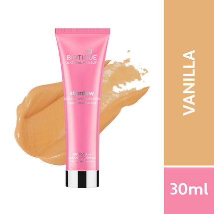 Biotique Stardew Insta Glow Complexion Care Foundation SPF 20 - Vanilla