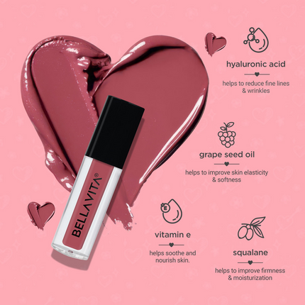 Bella Vita Organic All Hearts Face Blush - Burning Love