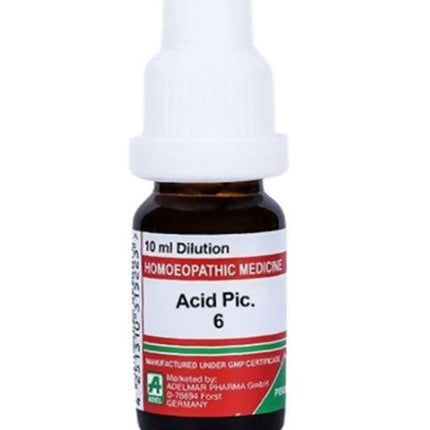 Adel Homeopathy Acid Pic Dilution
