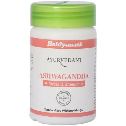 Baidyanath Jhansi Ayuvedant Ashwagandha Tablets