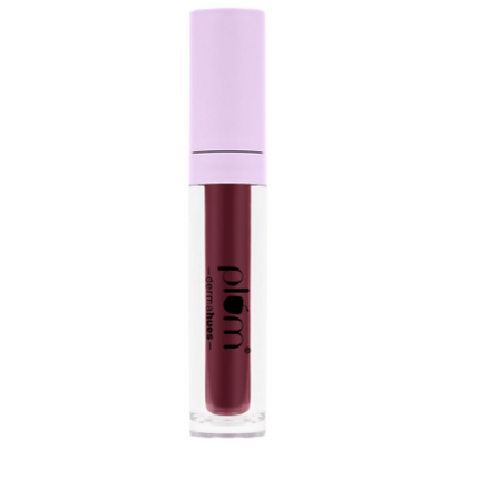 Plum Glassy Glaze Lip Lacquer 3-in-1 Lipstick + Lip Balm + Gloss 12 Sangria Sunset