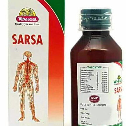 Wheezal Sarsa Blood Purifier Syrup