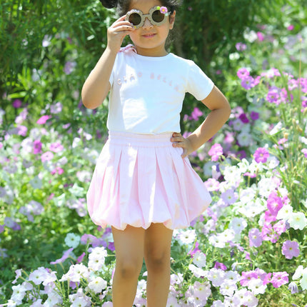 LH Luxury Fashion Lavanya Girls Tee & Skirt Set – Stylish & Comfortable