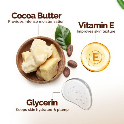 Mamaearth Cocoa Rich Moisturizing Body Lotion with Cocoa Butter & Vitamin E