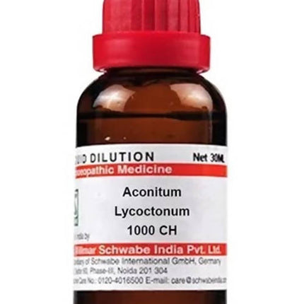 Dr. Willmar Schwabe India Aconitum Lycoctonum Dilution