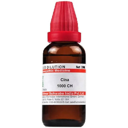 Dr. Willmar Schwabe India Cina Dilution