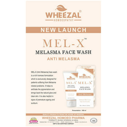 Wheezal Mel-X Melasma Face Wash