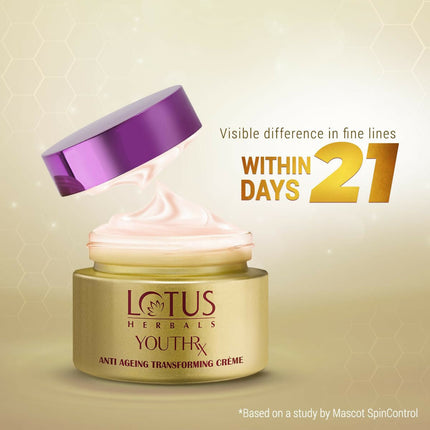 Lotus Herbals Youthrx Anti-Ageing Transforming Cream SPF 25