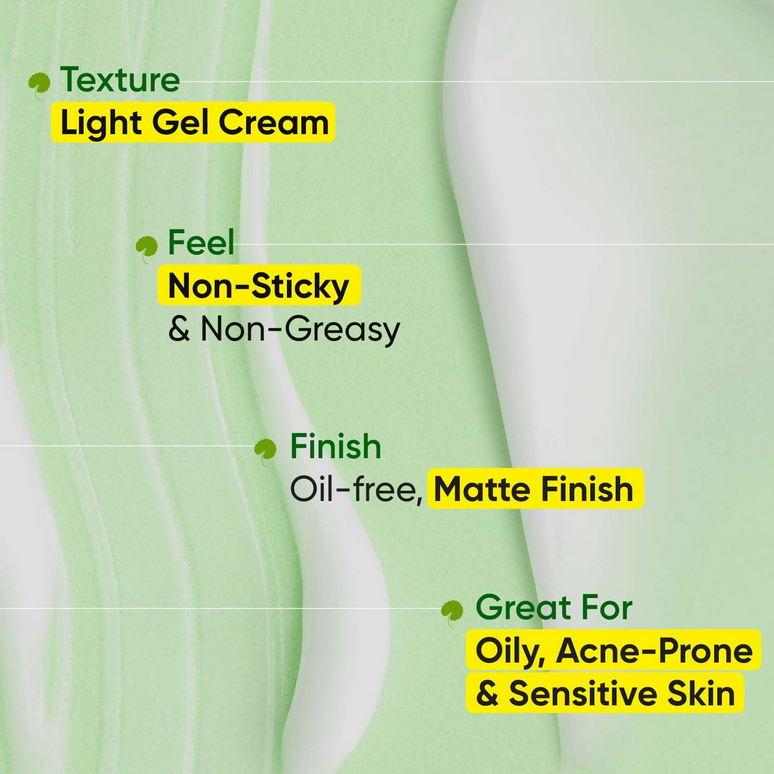 Dot & Key CICA Calming Mattifying Sunscreen SPF 50 For Oily Acne Prone & Sensitive Skin