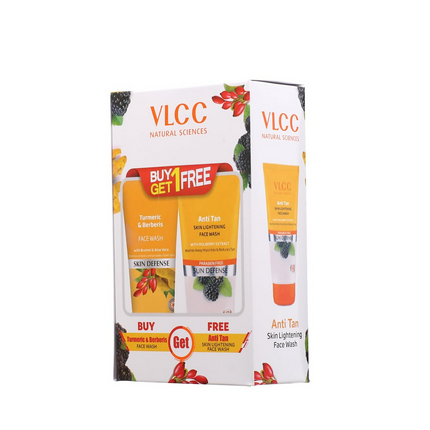 VLCC Turmeric & Berberis Face Wash + Anti Tan Face Wash