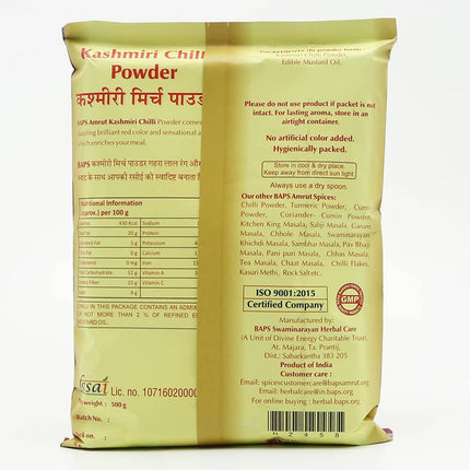 Baps Amrut Kashmiri Chilli Powder