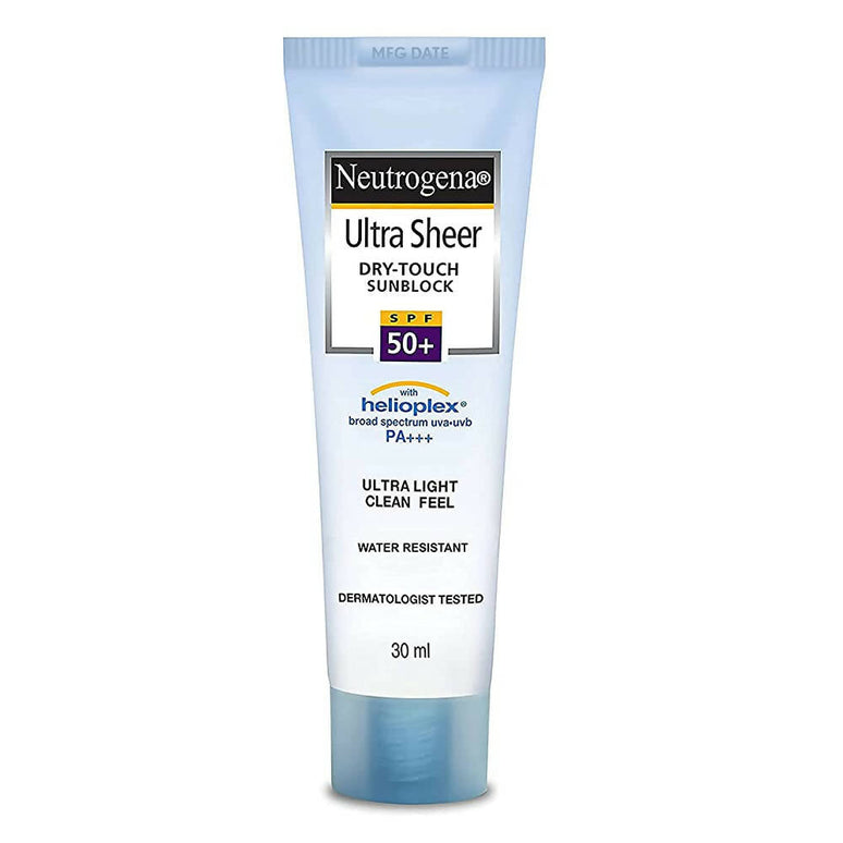 Neutrogena Ultra Sheer Sunscreen, SPF 50+