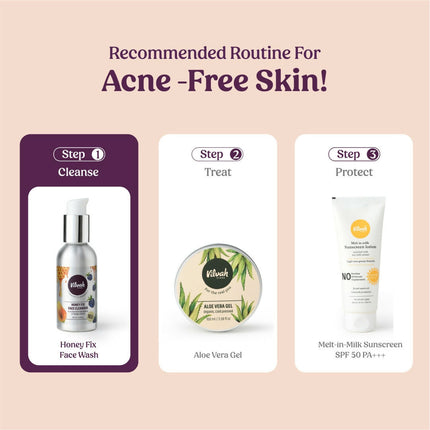 Vilvah Store Honey Fix Face wash (10% Raw Honey)