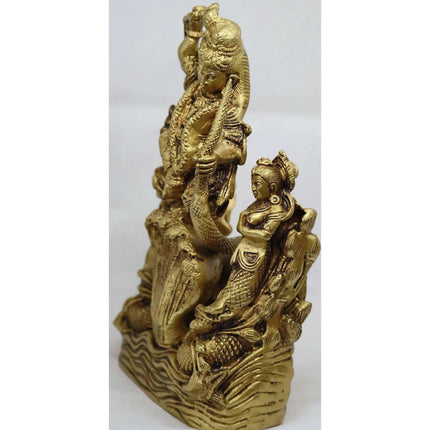 Chahat Premium Living Brass Kalika Krishna