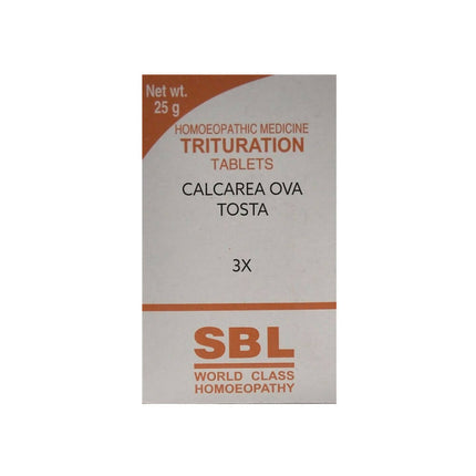SBL Homeopathy Calcarea Ova Tosta Trituration Tablets