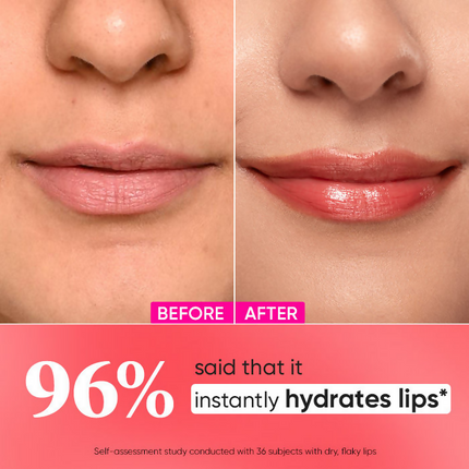 Dot & Key Barrier Repair Hydrating Lip Balm SPF 50 With Ceramides & Peptides Strawberry Red