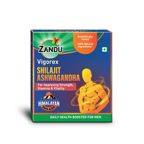 Zandu Vigorex SJ Ashwagandha Capsules