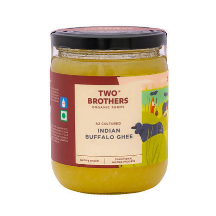 Two Brothers Organic Farms Indian Buffalo Ghee - Curd-Churned Bilona Ghee