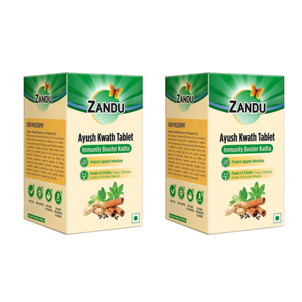 Zandu Ayush Kwath Tablets Immunity Booster Kadha