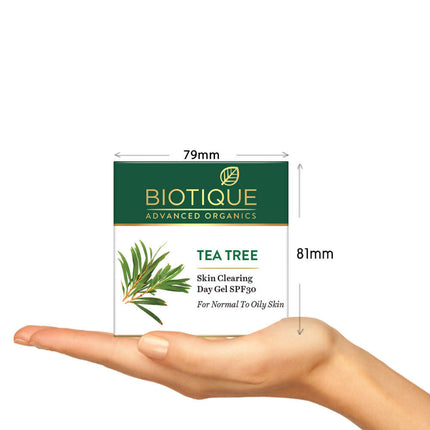 Biotique Advanced Organics Tea Tree Skin Clearing Day Gel SPF30