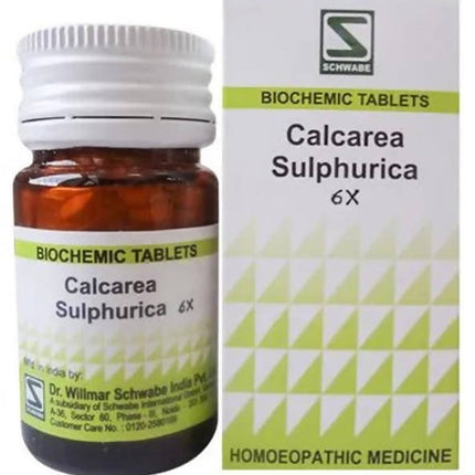 Dr. Willmar Schwabe India Calcarea Sulphurica Biochemic Tablets