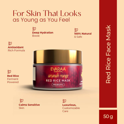 Evaraa Essential Red Rice Mask