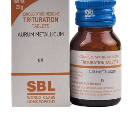 SBL Homeopathy Aurum Metallicum Trituration Tablet 6X