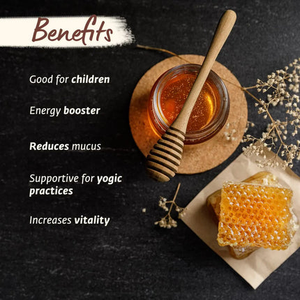 Isha Life Raw Himalayan Honey - Pure Wild Himalayan Honey | Sourced from Jammu, Reasi, Doda and Udhampur